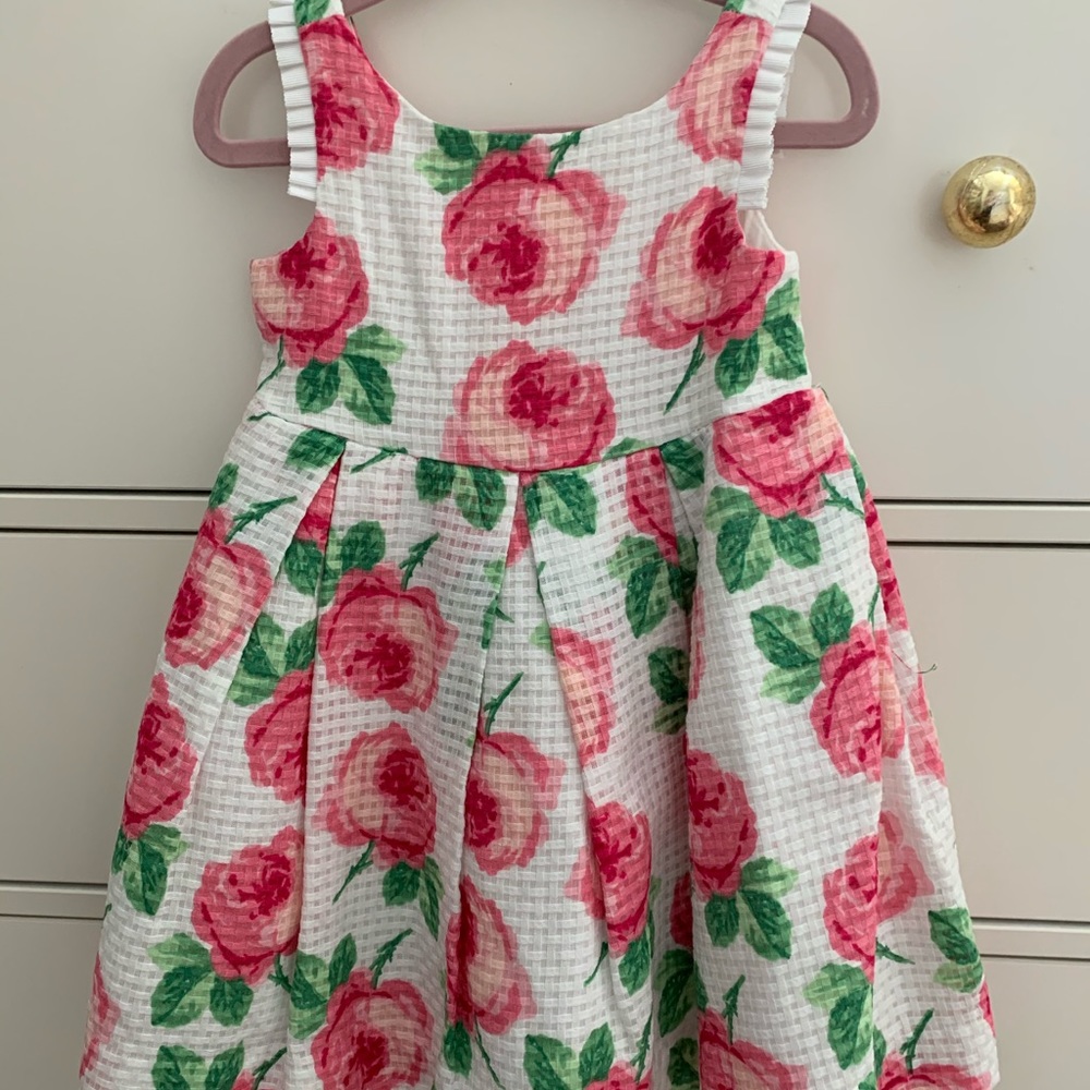 Girls rose dress